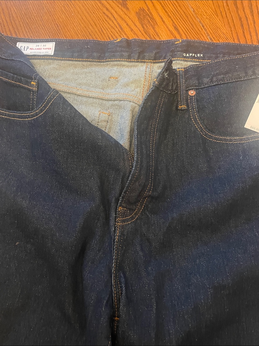 GAP Men's Indigo GapFlex Relaxed Jeans